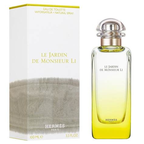 hermes le jardin de monsieur li edt spray 100 ml|le jardin li Hermes.